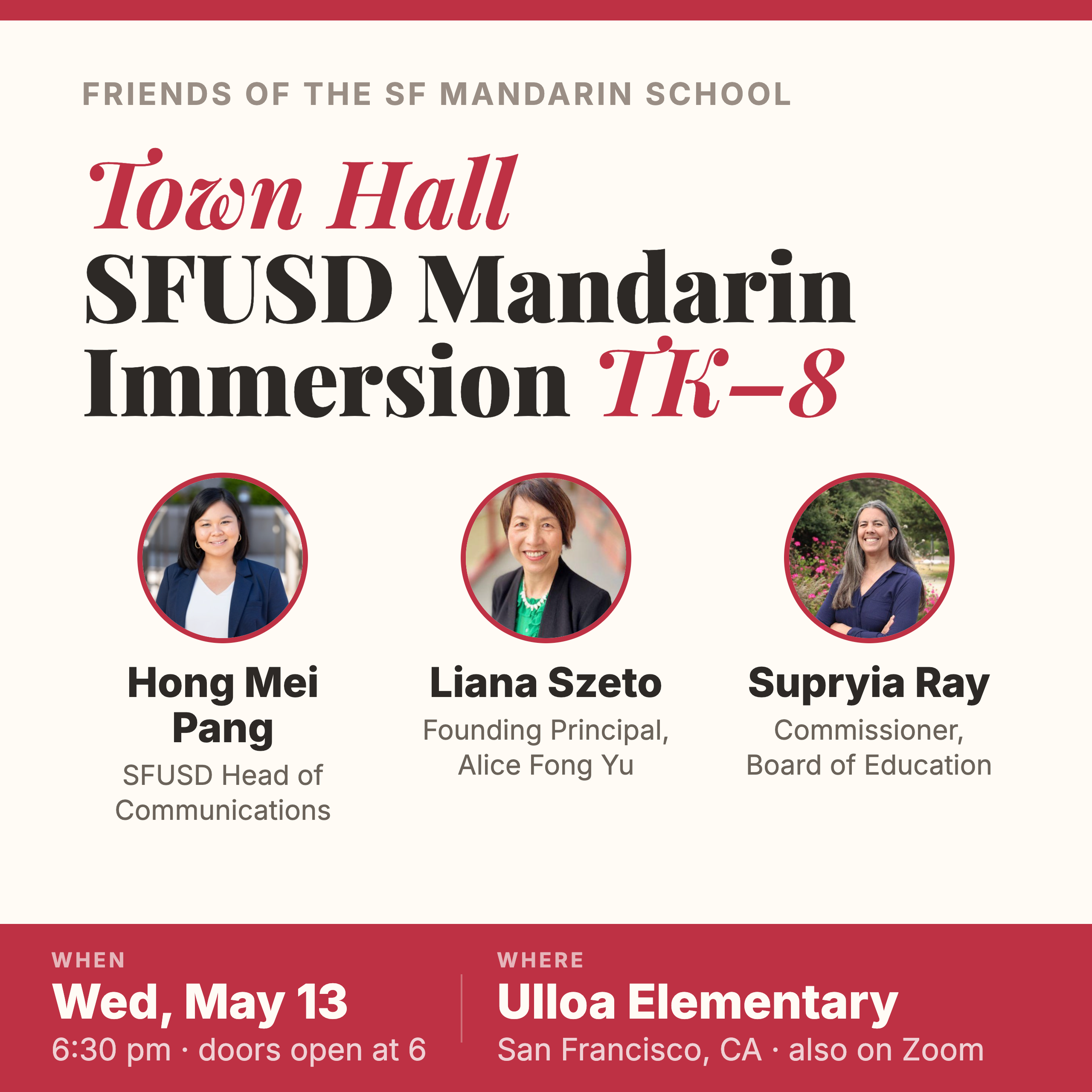Town Hall – May 13, 2026